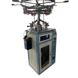 Macchina circolare per maglieria a doppia maglia ad alta capacità
